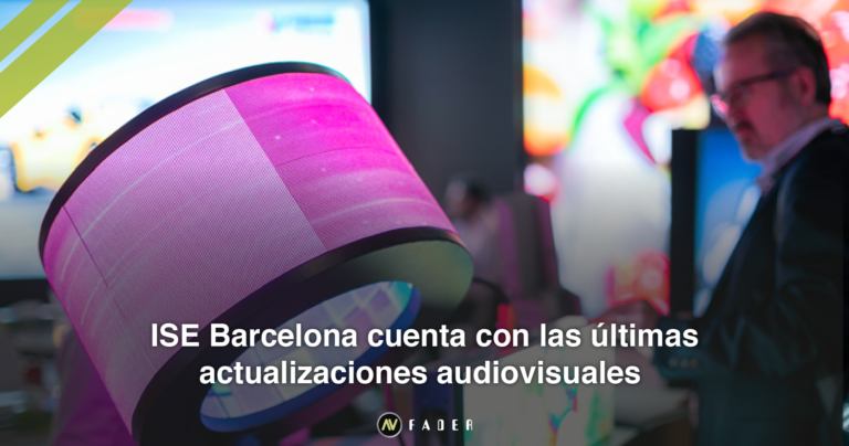 ISE Barcelona 2022 equipo audiovisual