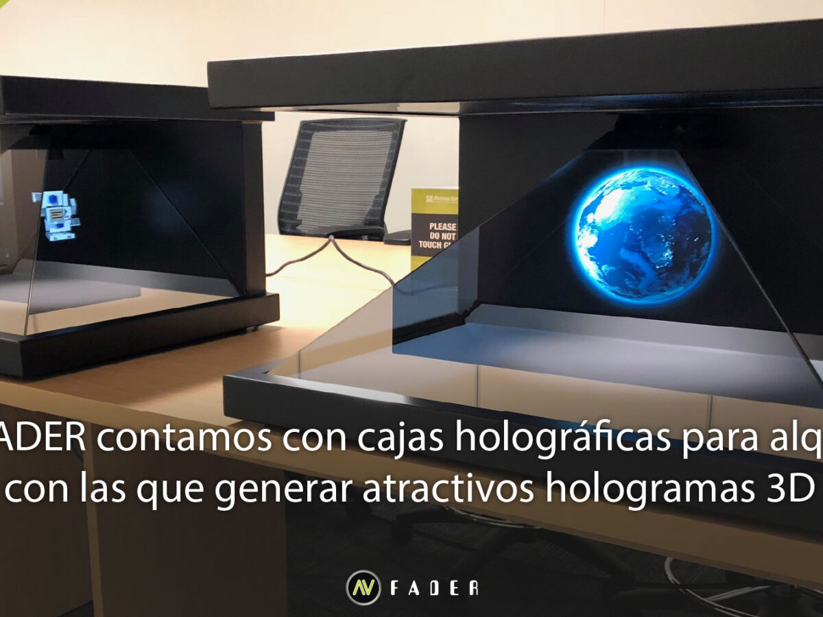 Crear app para proyección holográfica 3D